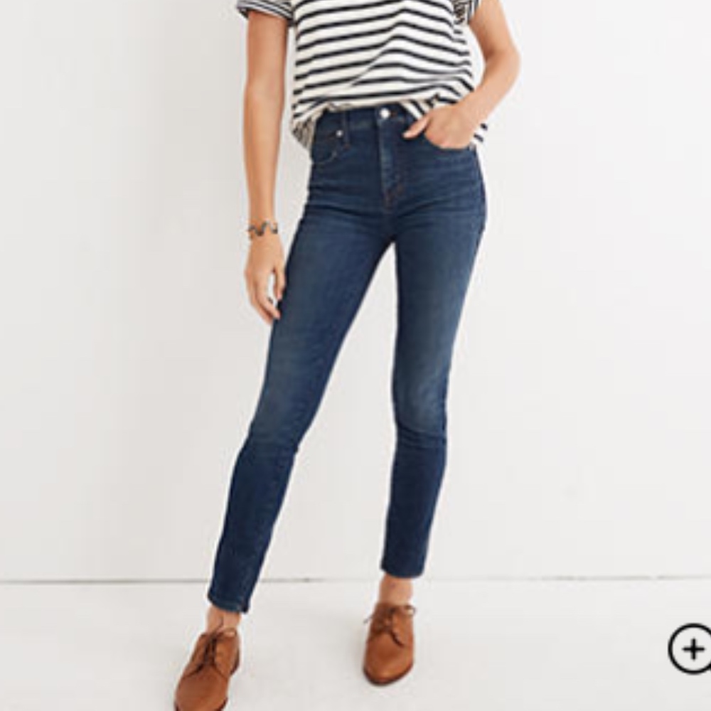 Madewell Tall 10" High-Rise Skinny Jeans